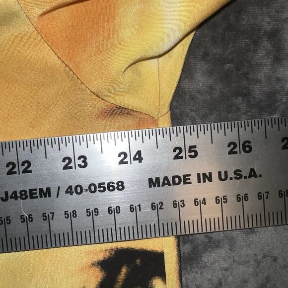 Scarface Tony Montana AOP Button Shirt Men’s XL Dragonfly Sunset Graphic Vintage - Picture 7 of 8